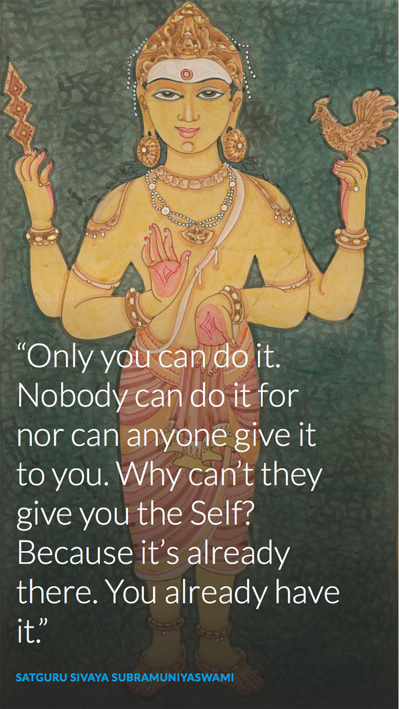 A Quote From Gurudeva