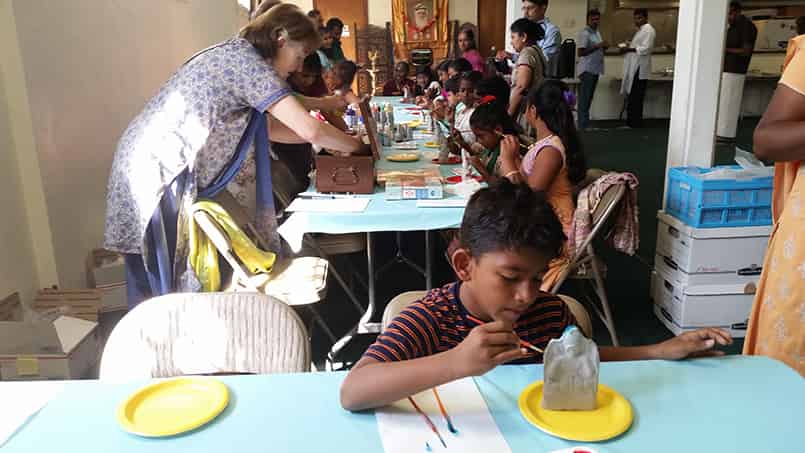 Ganesha Painting Party in California