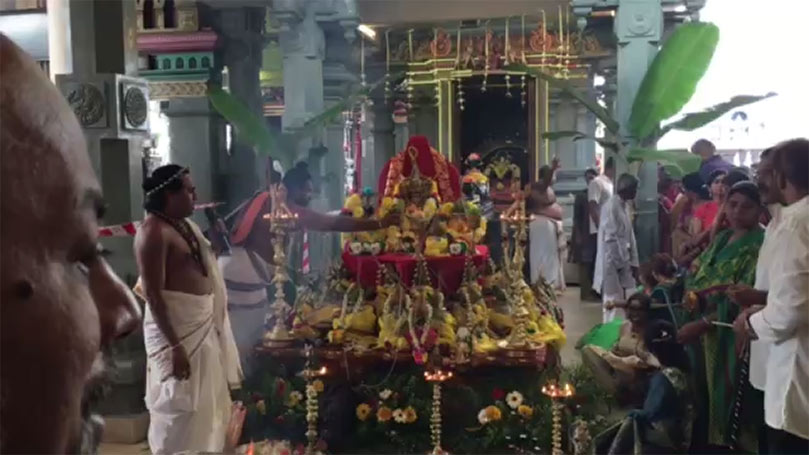 Rudra Homa at Murugan Temple in Kajang