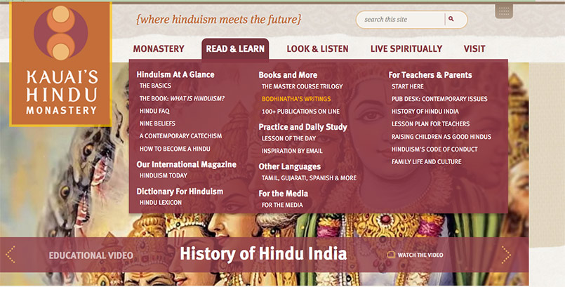 New Webpage Added to Monastery Site
