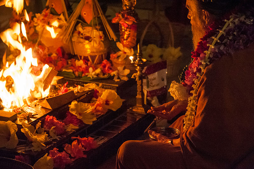 A Siva Homa to Begin Our Week