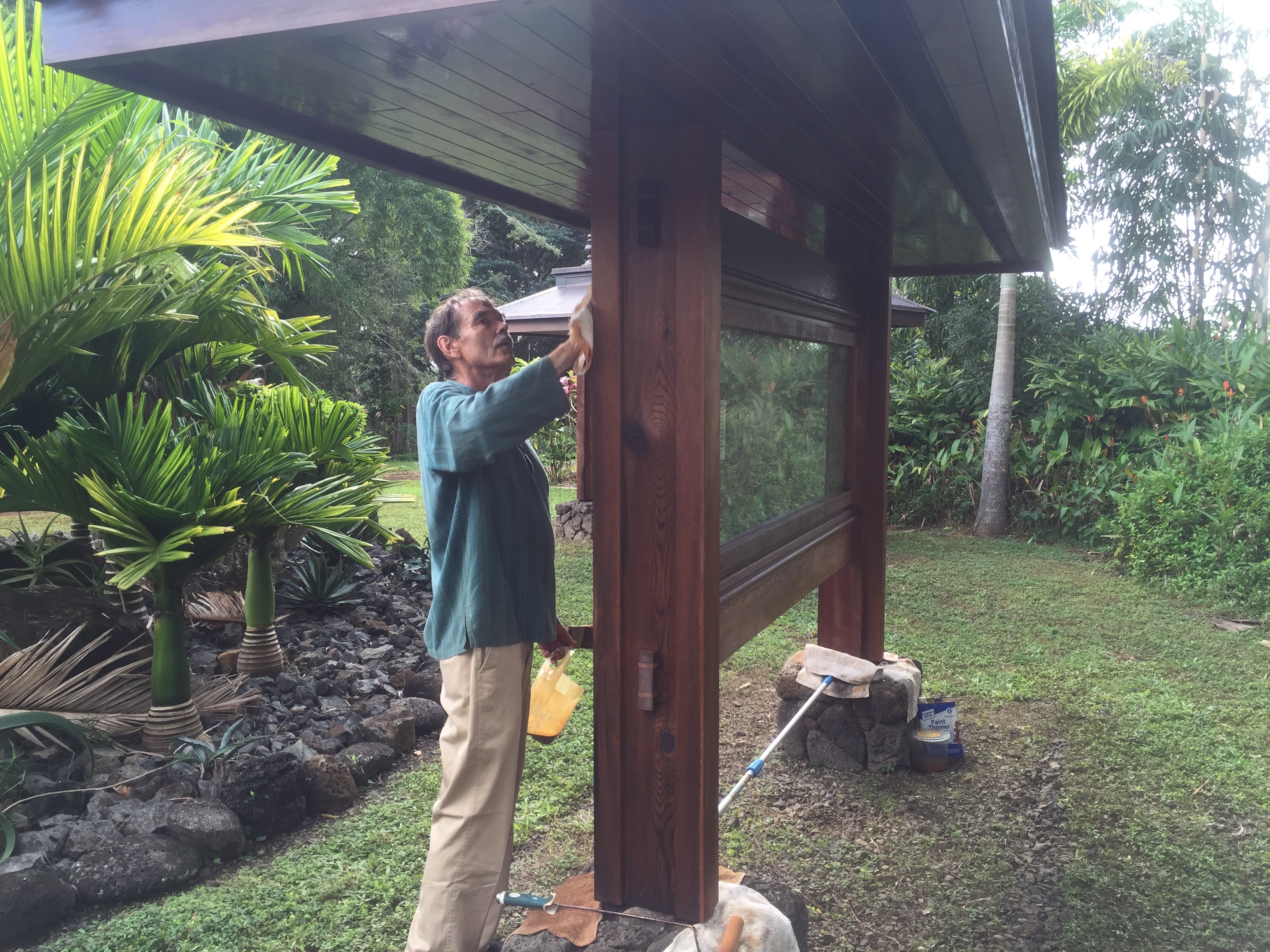 Restoration at the Siva Darshana-Vanam