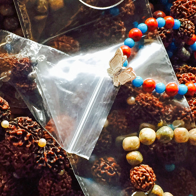 Wailua Mission Makes Rudraksha Jewelry