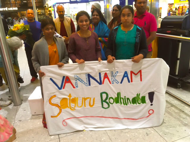 Satguru Arrives in London