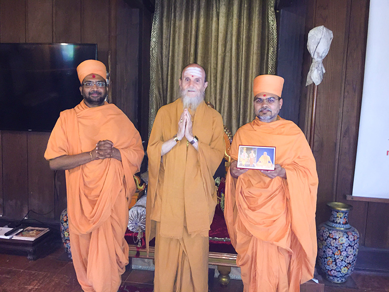 BAPS Sadhus Visit