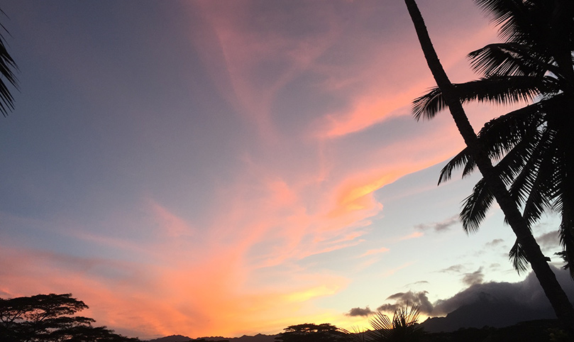 Sunset Over the Aadheenam