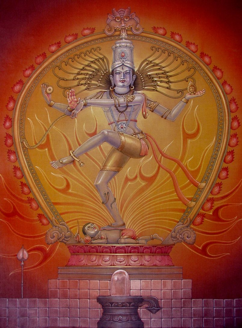 A New Painting of Kadavul Nataraja