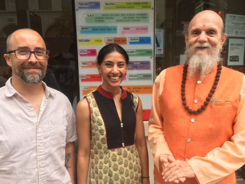 Meeting with the Hindu American Foundation staff in NYC