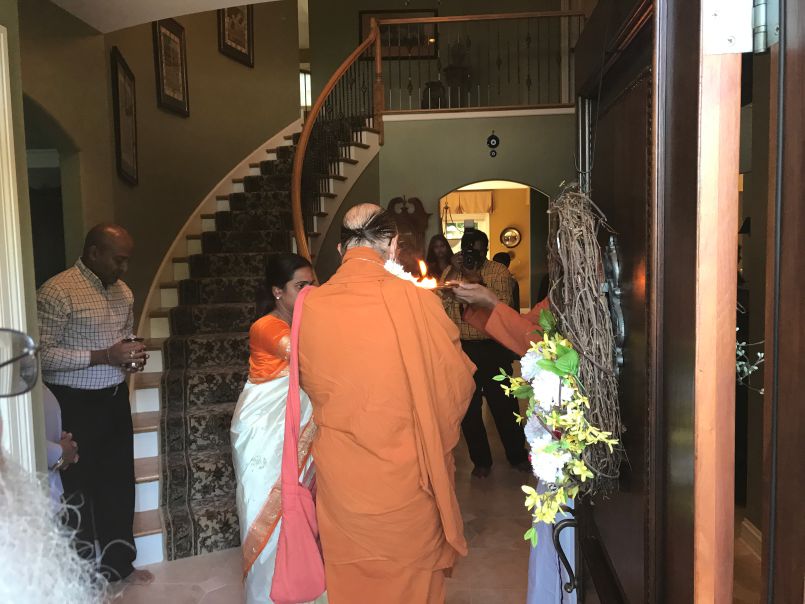 Satsang at Jayendran's home