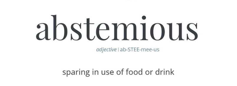 Character Building Workbook Series: Abstemious