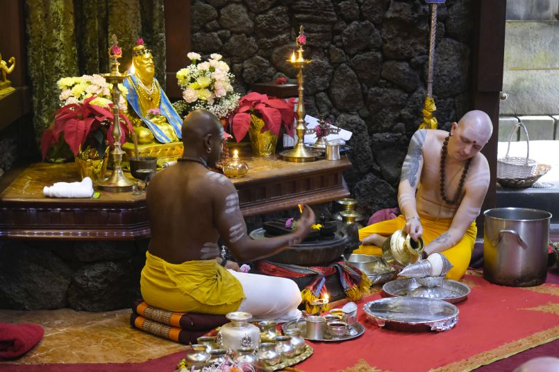 December Chitra Padapuja