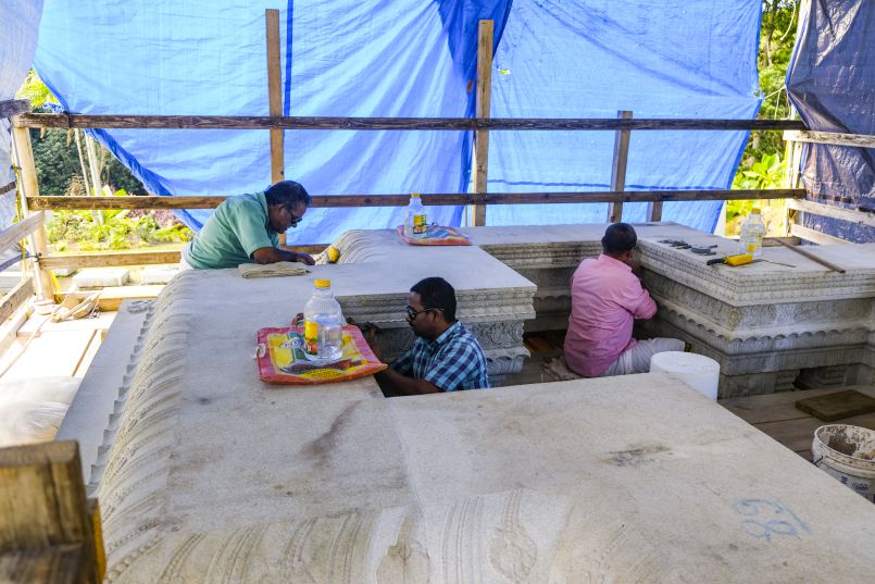 Nandi Mandapam Progress