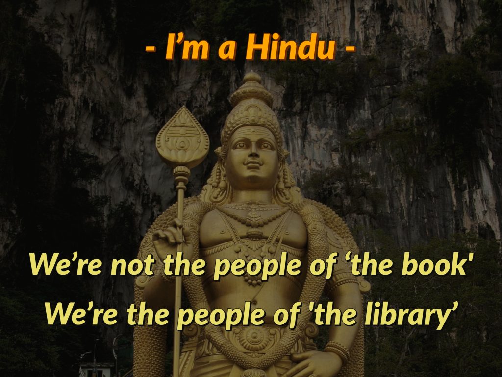 I'm a Hindu