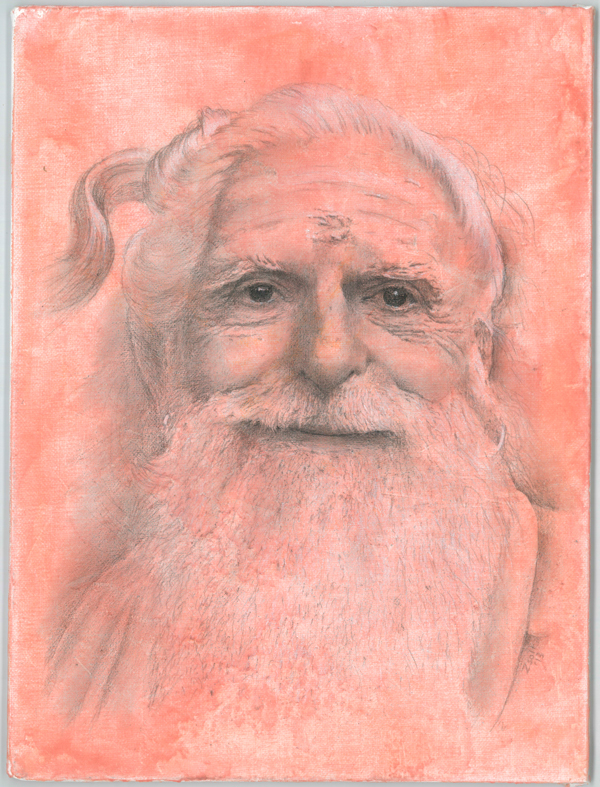 Drawing of Gurudeva by Tsolt.
