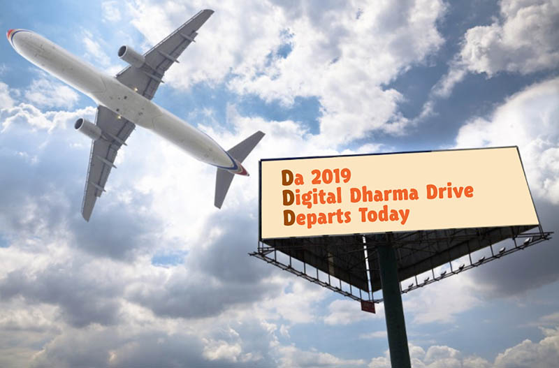 Digital Dharma Drive Takes Off!