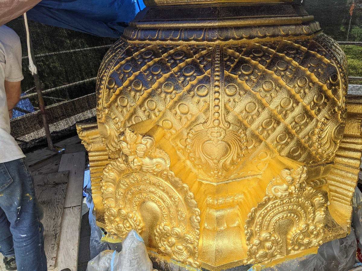 A Golden Vimanam