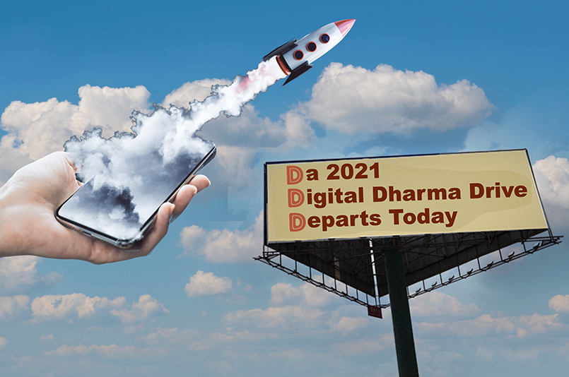 Announcing Our 2021 Digital Dharma Drive!