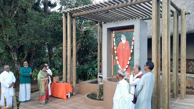Mauritius Satguru Purnima, and Gurudeva Pavilion Unveiled
