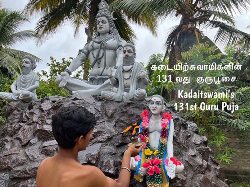 Kadaitswamis 131st Guru Puja in Jaffna