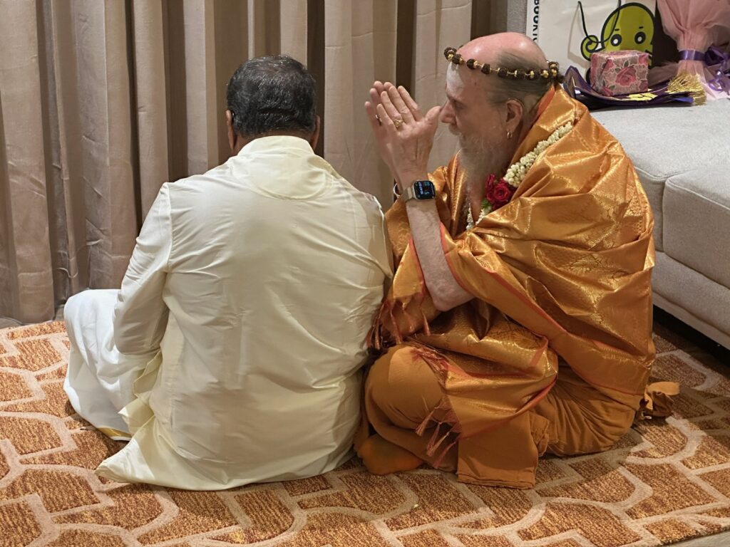Bhanugopan received Samaya Diksha