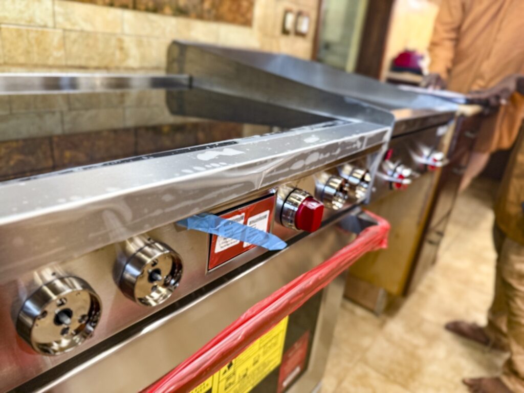 Our new shiny induction oven!