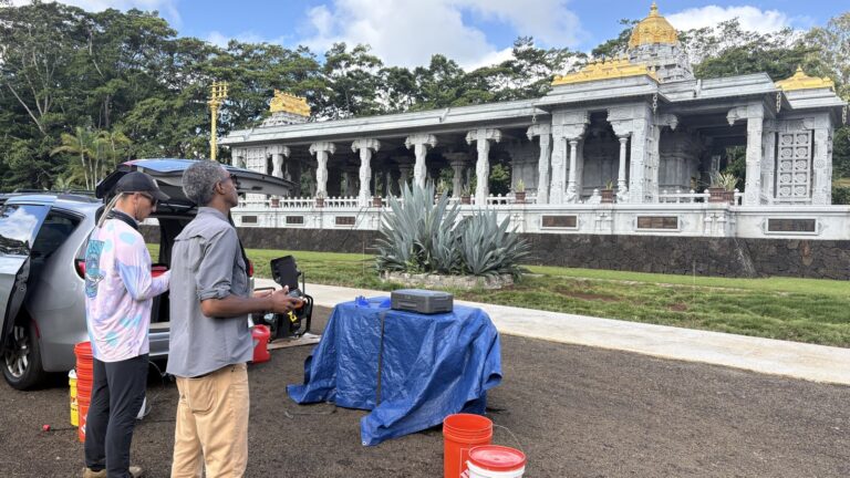 Drones Preserve Siva’s Golden Glory