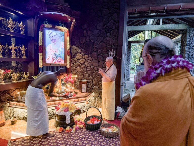 333rd Chitra Pada Puja for Gurudeva